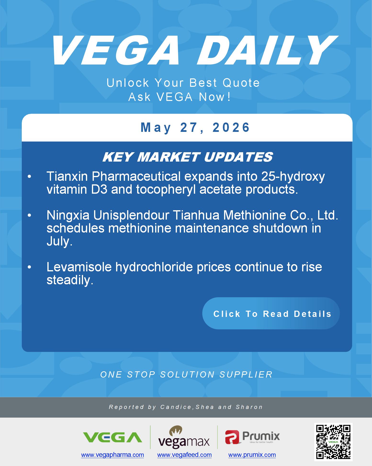 VEGA Daily 20260527 VD3 Methionine Levamisole Update.jpg